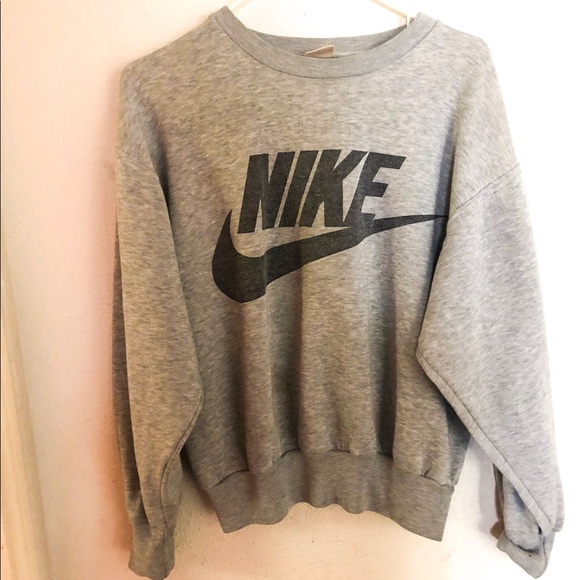 brown nike jumper